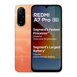 REDMI A7 Pro 5G (Sunset Orange, 4GB RAM, 64GB Storage)