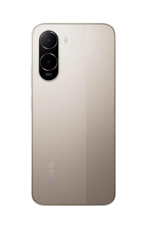 POCO C85x 5G Smartphone (Sunset Gold, 4GB RAM), (128GB Storage)
