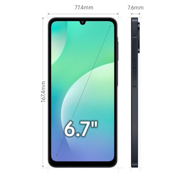 Samsung Galaxy M07 Mobile (Black, 4GB RAM, 64GB Storage)