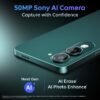 z10 lite 1 iQOO Z10 Lite 5G (Cyber Green 2026, 4GB RAM, 64GB Storage)
